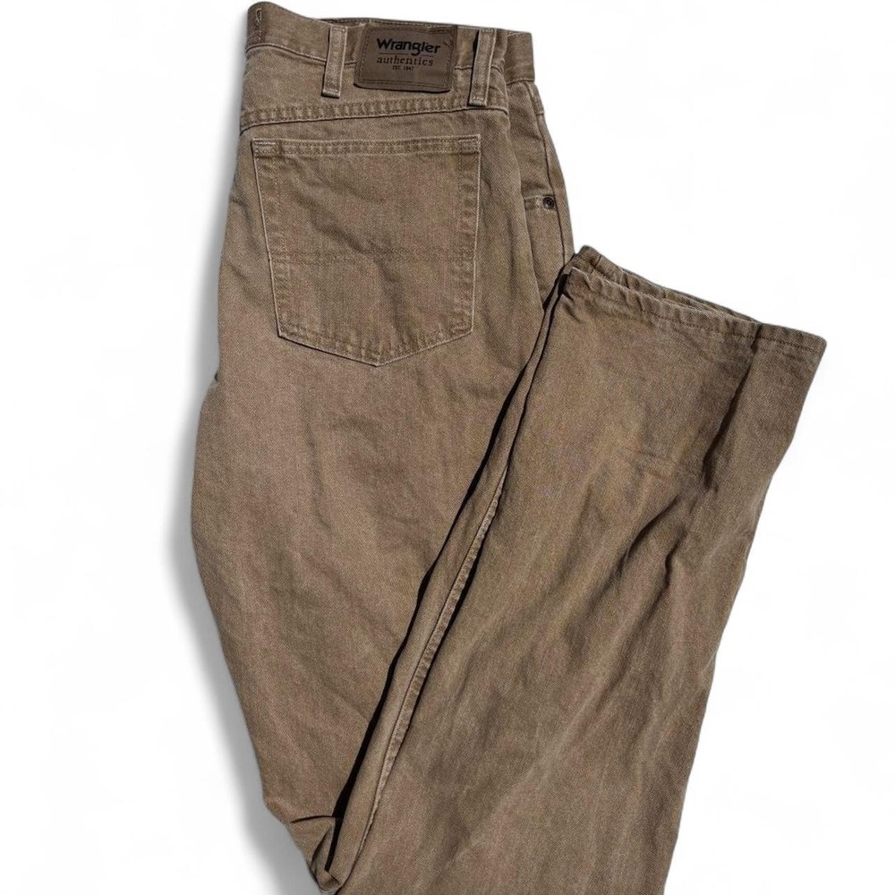 Wrangler tan jeans pants - 34x34